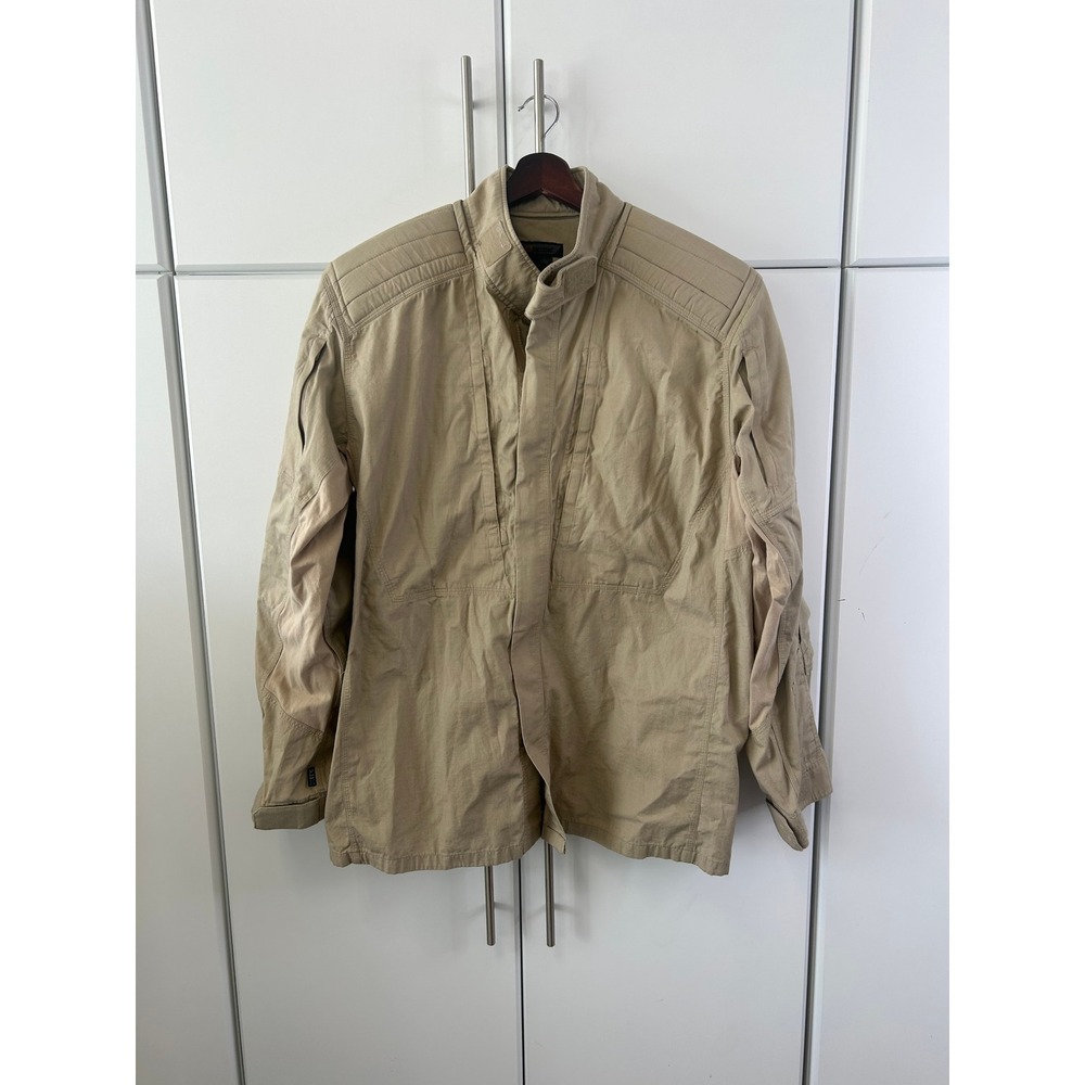 5.11 Tactical Rapid Assault Shirt Khaki Tan Ripstop Field Jacket Mens Large